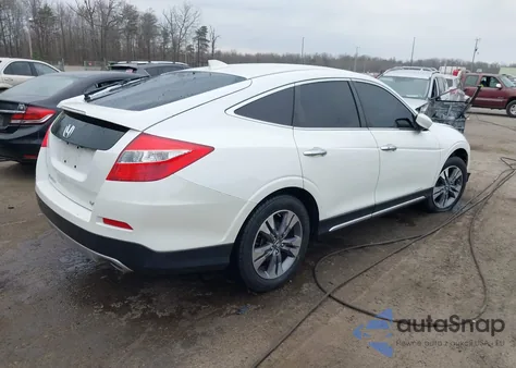 2013 Honda Crosstour Exl z USA, uszkodzony, nr VIN 5J6TF1H5XDL001902